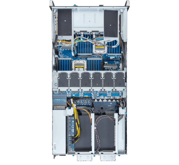 GIGABYTE G493-ZB1-AAP1 GPU伺服器 (AMD) GPU x 10