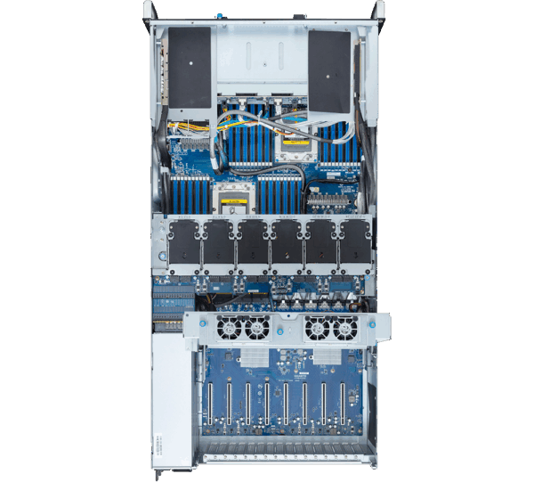 GIGABYTE G493-ZB1-AAP1 GPU伺服器 (AMD) GPU x 10